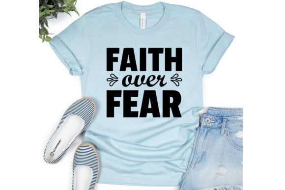 Christian SVG Font: Faith Over Fear