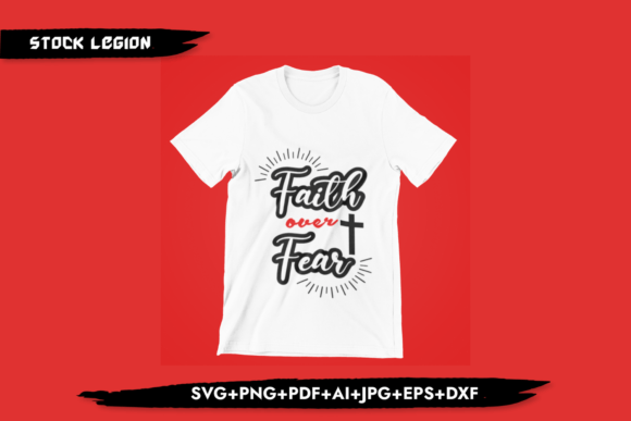 Faith over Fear - Christian Font