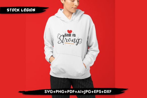 She is Strong: A Bold Font for Business